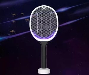 Cho dayoung Có Thể Sạc Lại Điện Muỗi Vợt Rắn Muỗi Killer Vỉ Đập Cho Nhà Hàng - Product Image 2