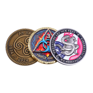 Monete Commemorative e Souvenir in metallo realizzate in fabbrica con monete di Design personalizzato realizzate a mano da specialisti di regali e artigianato - Product Image 2