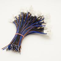 Kabel Harness Konektor Latch Putih 3 Pin XH2.54, Rakitan Kabel Steker Jantan Betina untuk Peralatan Rumah Tangga, Kipas & Lampu LED