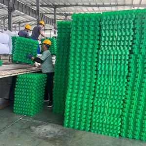 Toprak İşleri Ürünleri Geri Dönüştürülmüş Plastik Çim Izgarası Kalıp Rulosu Çim Izgarası Parke Taşları Dış Mekan ve Bahçe Tuğla Dikimi için - Product Image 6