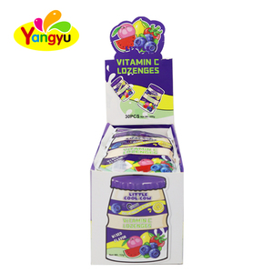 Yangyu Little Cool Cow Vitamin C Lozenges en Forma de Corazón con Sabor a Frutas Mixtas - Product Image 2