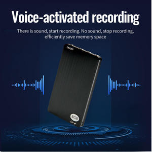 เครื่องบันทึกเสียงดิจิตอลคุณภาพสูง HD ลดเสียงรบกวน บันทึกเสียงได้นาน เครื่องเล่น MP3 พร้อมพอร์ต USB สำหรับการบันทึกเสียงในงานสัมภาษณ์ทางธุรกิจ - Product Image 6