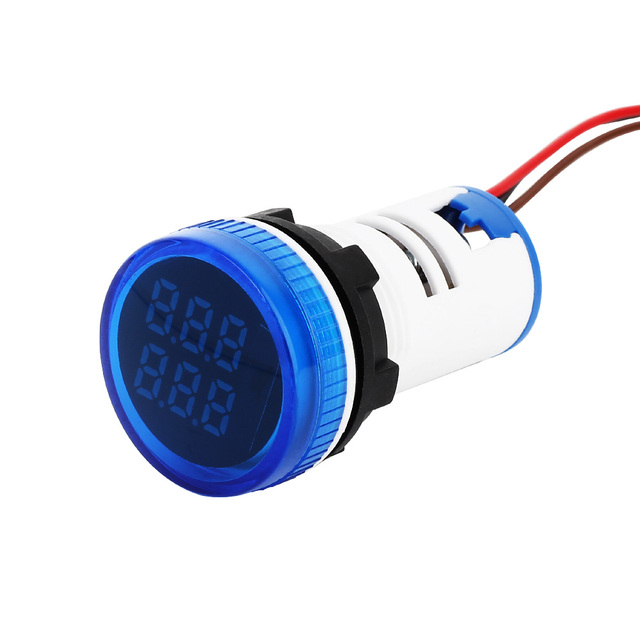 HOT SALE Blue Led Digital Display Measuring Counter Digital Meter Indicator Count Meter IP65 Rated 2% Accuracy AC220V