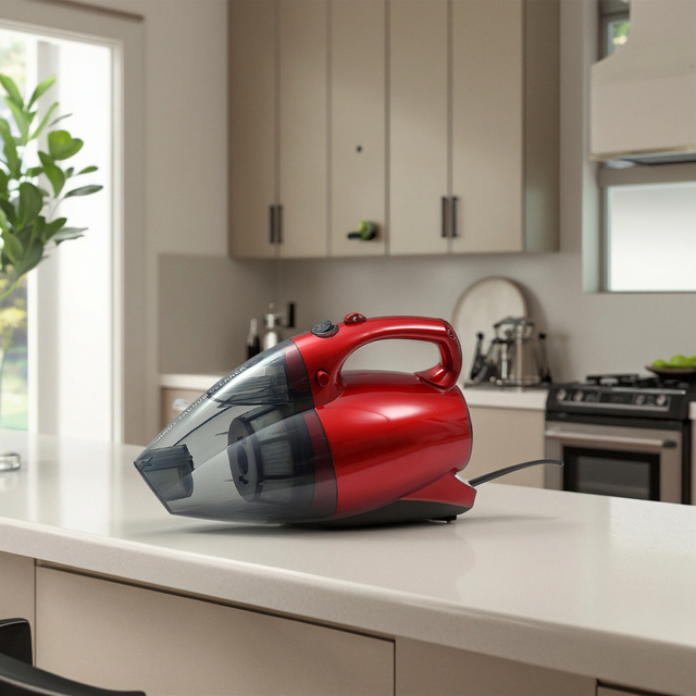 Handheld Electric Bagless Dry Household Pet Hair Vacuum Cleaner with HEPA Filter and Cyclone Technology 600W