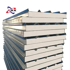 High quality RW lamin board foam metal sandwich panel roof steel sheet for sale