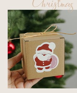 Décorations de Noël Ornements Cadeaux créatifs d'accompagnement Cadeaux transfrontaliers Fait main Père Noël Barres d'aromathérapie à la cire de soja - Product Image 2