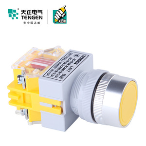 Tengen LAY7 <b>Push</b> <b>Button</b> <b>Switch</b> 11BN 1NO-1NC Self-Reset Industrial Control - Product Image 2