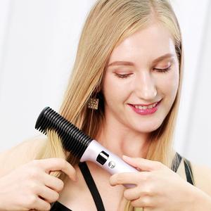 NB rộng điện LED tóc ép tóc Curler Bàn chải uốn tóc bồng sắt 130-230 ° C kiểm soát nhiệt độ 40 Wát điện dễ dàng mang theo thiết kế - Product Image 2