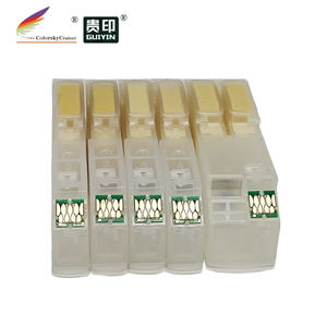 (RCE2621) Cartouche d'encre rechargeable pour <span class=keywords><strong>Epson</strong></span> 2621 2631 T2621 T2631 <span class=keywords><strong>XP</strong></span>-<span class=keywords><strong>605</strong></span> <span class=keywords><strong>XP</strong></span>-600 <span class=keywords><strong>XP</strong></span>-700 <span class=keywords><strong>XP</strong></span>-800 Kcmy 1 Set - Product Image 4