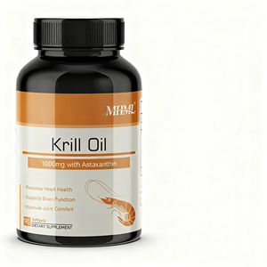 Cápsulas de Óleo de Krill 1000 mg da Marca do Fabricante OEM, 400 g de Astaxantina, Suplemento para Adultos com 90 Cápsulas - Product Image 3