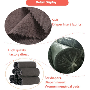 Tissu polaire <span class=keywords><strong>lavable</strong></span> de haute qualité, matière polaire douce pour la peau, idéale pour les couches - Product Image 3