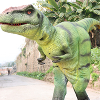 Costume de dinosaure T-Rex sans jambes de 4,2 m, costume de dinosaure ambulant pour adultes