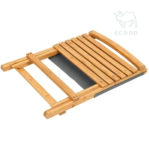 Chaises de mer en <span class=keywords><strong>bambou</strong></span> pliables et portables Plage extérieure en bois - Product Image 6