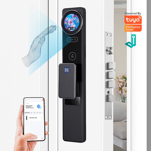 Palm Vein Wifi Tuya, управление приложением, отпечатки пальцев, электронный цифровой сенсорный секретный ключ для лица, умный дверной замок - Product Image 1