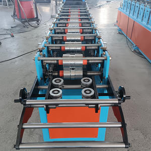 ייצור גבוה רולר רולר דלת תחתית רכבת מדריך לוח גליל להרכיב מכונת תריס גליל להרכיב מכונת - Product Image 3