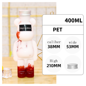 New Design PET <b>Plastic</b> Juice Coffee Mineral Water Bottles 300ml 500ml Capacities Screw <b>Cap</b> Beverage Containers - Product Image 6