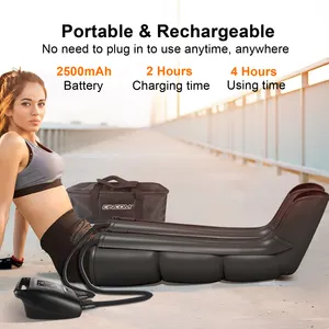 Recovery Boots For Rechargeable Muscle Soreness And Pain Air Compression Leg Massager