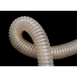 Pasokan pabrik pipa saluran fleksibel 2 "2.5" 5 "6" ventilasi kawat baja diperkuat selang PU bentuk persegi panjang terbuat dari PVC - Product Image 6