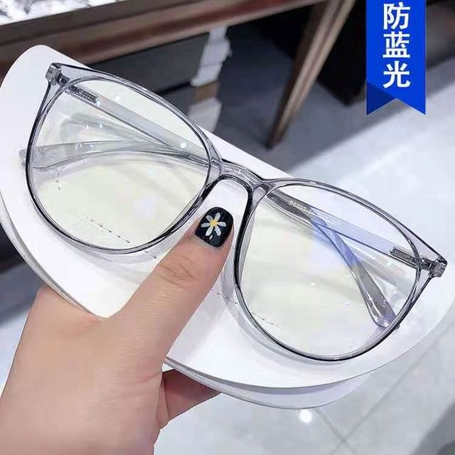 Computer Round Glasses Women Men Anti Blue Light Eyeglasses Frames Transparent Eyeglass Gaming Optical Frame