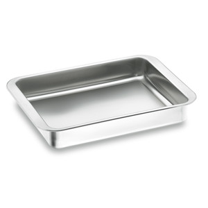 Teglia da Forno Rettangolare in Acciaio Inossidabile Rustidera 13x9 Pollici per Uso in Forno - Product Image 1