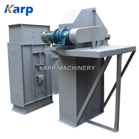 Materiale sfuso trasportatore verticale Vransportation tipo blet elevatore a tazze a catena per silo
