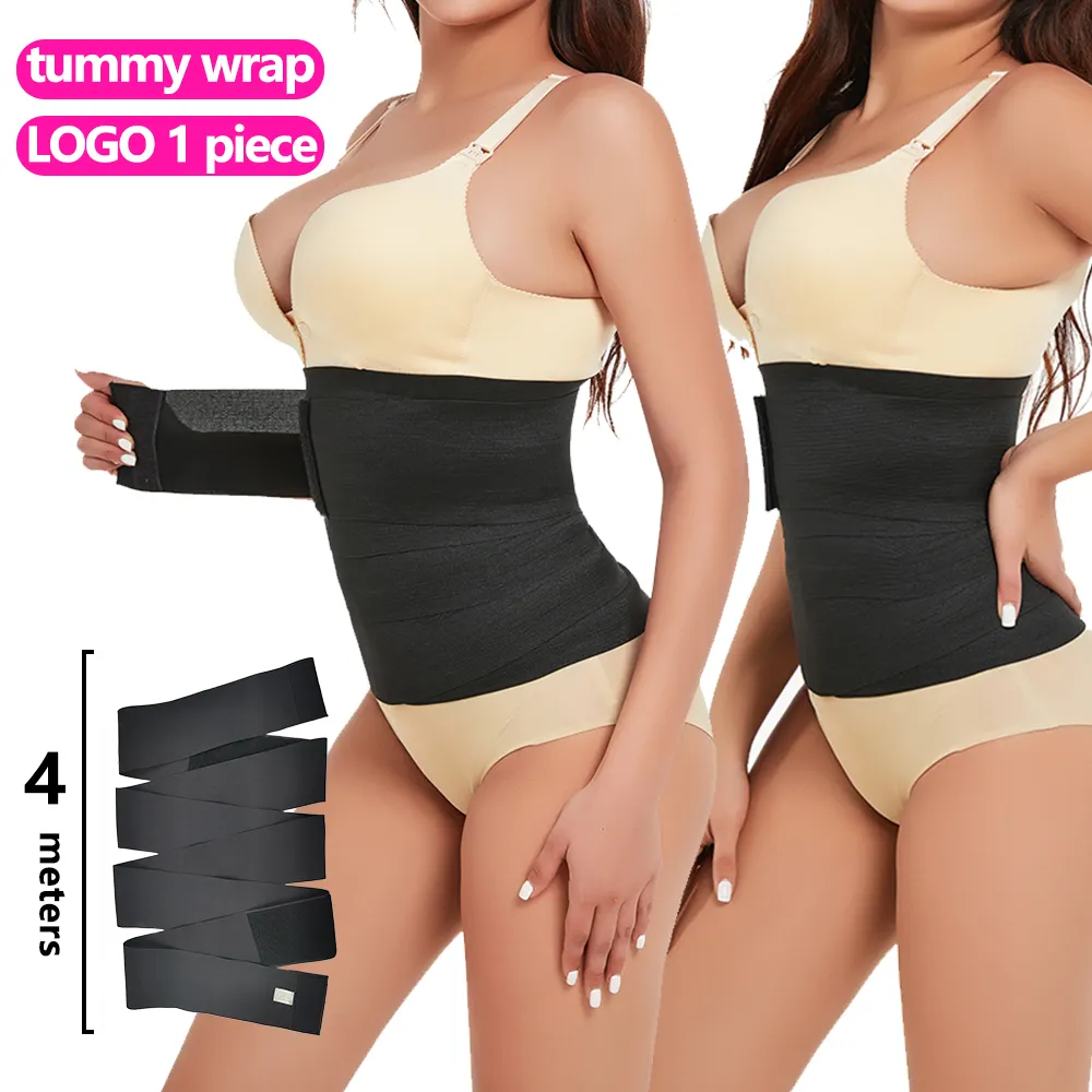 Donne elastico pancia Shaper vita allenatore fasciatura pancia avvolgere pancia rilegatura avvolgere dimagrante vita neoprene servizio OEM