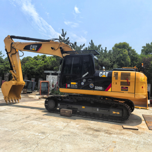 เครื่องจักรก่อสร้างมือสอง CAT320 CAT320D2 รถขุดตีนตะขาบมือสองสำหรับขาย - Product Image 1