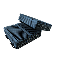 Rugged Embedded Fanless Mini Computer Aluminum Housing Dual LAN COM HDMI USB Wide Temp 24/7 Reliable Long Supply Industrial Pc