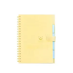 Nouveau cahier de fournitures scolaires pp couverture couverture de livre en plastique