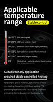 MECHANISCHE HT-10 Heiz station Elektronische Heizplatte Tisch Vorheiz plattform Für BGA PCB SMD Telefon LCD Touchscreen Reparatur Ext