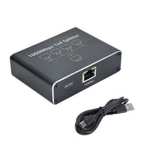 อะแดปเตอร์ตัวแยกสวิตช์อีเทอร์เน็ต Rj45 1ถึง4 1000Mbps - Product Image 4