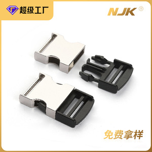 Hebilla de cinturón de aleación Jiuyuan de 40 mm con cierre automático, hebilla a presión de aleación de zinc para accesorios de bolsos y prendas de vestir - Product Image 5