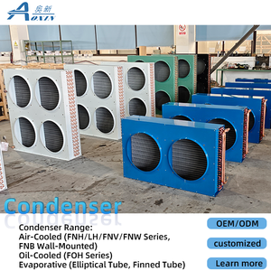 Unit Kondensor Industri OEM & ODM FNH, Unit Kondensasi Luar Ruangan, Refrigerasi & Penukar Panas, Dapat Disesuaikan untuk Penggunaan Industri - Product Image 6