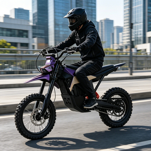 Motocicleta de Motocross con Suspensión Completa y Batería de Litio de 72V, Venta Caliente 2026, para Adultos, Conducción Cómoda al Aire Libre, Deportes - Product Image 1