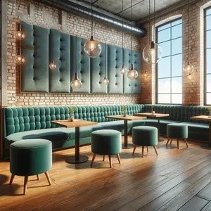 Leicht Luxus Großhandel moderne Restaurantmöbel Sets Cafe Schnellimbiss Stand Sitzmöbel Sofa Esstische Und Hocker Stühle Set