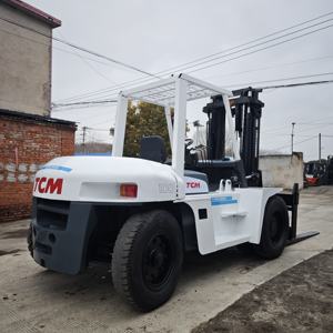 Carretilla Elevadora Diésel TCM 10T 2024 de Cuatro Ruedas con Asiento, Usada, Entrega Rápida, para la Industria Minorista, Transporte de Terreno, Repuestos, 1 Año de Garantía - Product Image 6