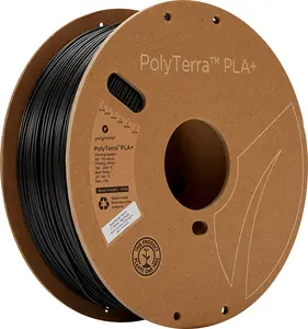 यांत्रिक शक्ति रोल सामग्री गत्ता स्पूल 1kg/1.75mm Polymaker PolyTerra पीएलए + 3d प्रिंटर फिलामेंट स्टॉक में