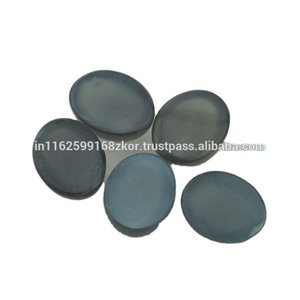 Cabochon de forme ovale en pierre de lune grise coupe pierre précieuse naturelle en vrac pour la fabrication de bijoux en gros pierre de charme lisse naturelle - Product Image 1