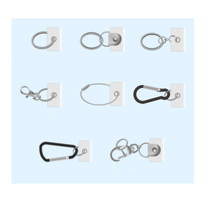 Llaveros Personalizados, Etiquetas Bordadas de Doble Cara con <span class=keywords><strong>Texto</strong></span>/Número, Accesorios Unisex para Llaves de Habitaciones, Motocicletas y Autos - Product Image 4