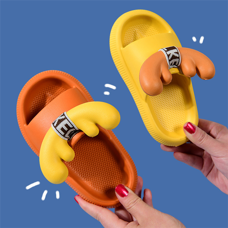 Тапочки детские/мужские с мягкой подошвой и мультяшной собакой