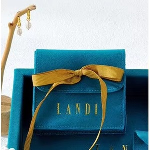<b>Small</b> Single Custom Compound Double-Sided Velvet Bottom and <b>Side</b> <b>Bag</b> Portable Jewelry <b>Bag</b> - Product Image 3