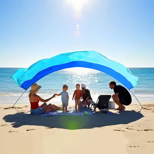 Carpa de <span class=keywords><strong>Playa</strong></span> Portátil OEM para Acampar en Verano, con Capacidad para 5-6 Personas, Ligera, con Energía Eólica, de 1000 mm - Product Image 1