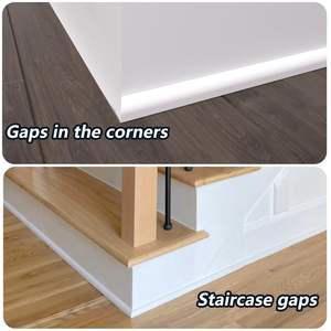 Barrera <span class=keywords><strong>de</strong></span> Agua Plegable para Cocina y Baño, Barrera <span class=keywords><strong>de</strong></span> Suelo para Zonas Húmedas y Secas, Umbral para Baño - Product Image 5