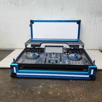 Équipement de DJ Pioneer XDJ RX2 RX3 personnalisable Flight Case portable en alliage d'aluminium mélangeur en éponge EVA durable contrôleur de rack DJ