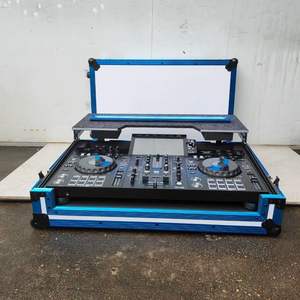 Personalizable Pioneer <span class=keywords><strong>XDJ</strong></span> RX2 <span class=keywords><strong>RX3</strong></span> DJ equipo portátil de aleación de aluminio caja de vuelo Durable EVA esponja mezclador DJ Rack controlador - Product Image 5