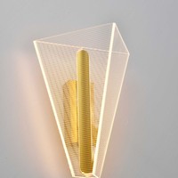 JACKSUN Applique Murale Acrylique pour Salon Étude Créative Couloir Escalier Personnalisé Chambre Chevet Appliques LED Lumière