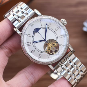 นาฬิกาโครโนกราฟอัตโนมัติคุณภาพสูงระดับไฮเอนด์ สายสแตนเลส โลหะผสม สำหรับผู้ชาย หรูหรา สไตล์โบราณ ลายการ์ตูน - Product Image 2