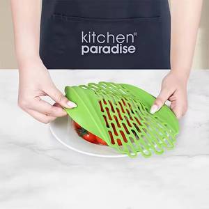 Creative Household Kitchen <b>Tools</b> <b>Silicone</b> Pot Side Strainer Vegetable Noodle Pour Dish Filter Baffle Colander <b>Tool</b> for Home - Product Image 4