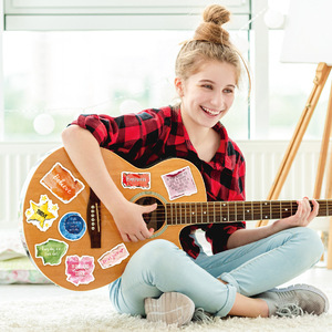 WOWEI 50 autocollants d'affirmation, autocollants inspirants de Jésus, autocollants positifs pour journal, citations brillantes encourageantes pour enfants, imperméables - Product Image 3
