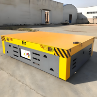 Carro de Transporte Eléctrico Plano de 30T para Transferencia de Materiales en Almacenes